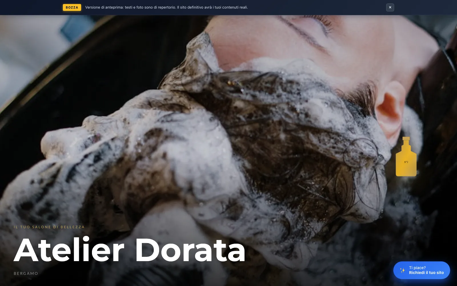 Anteprima sito Atelier Dorata